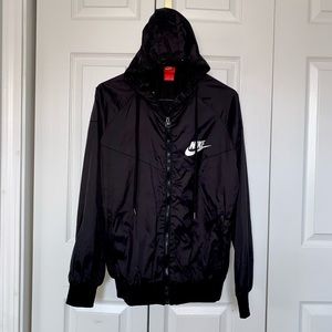 Nike hooded rain jacket